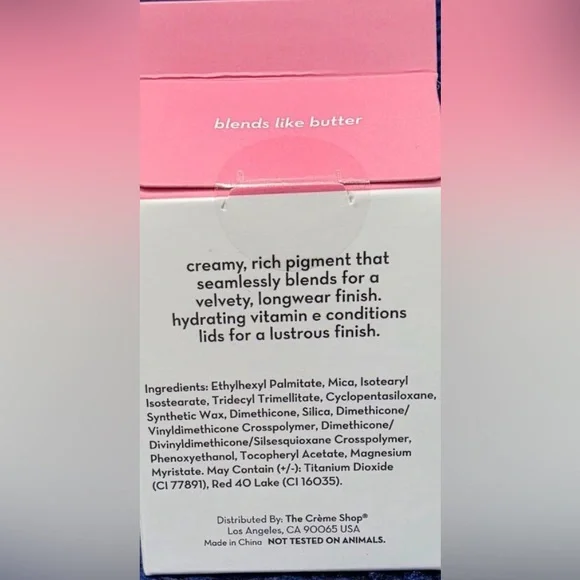 The Crème Shop - Cream Eyeshadow - Fruit Tart - Picture 2 of 5